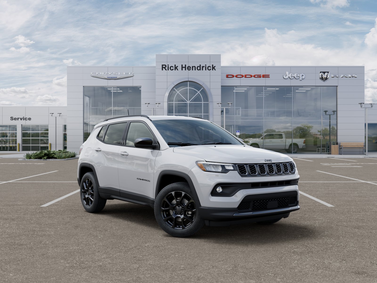 New 2026 Bright White Clear-Coat Exterior Paint Jeep Latitude Altitude image 37