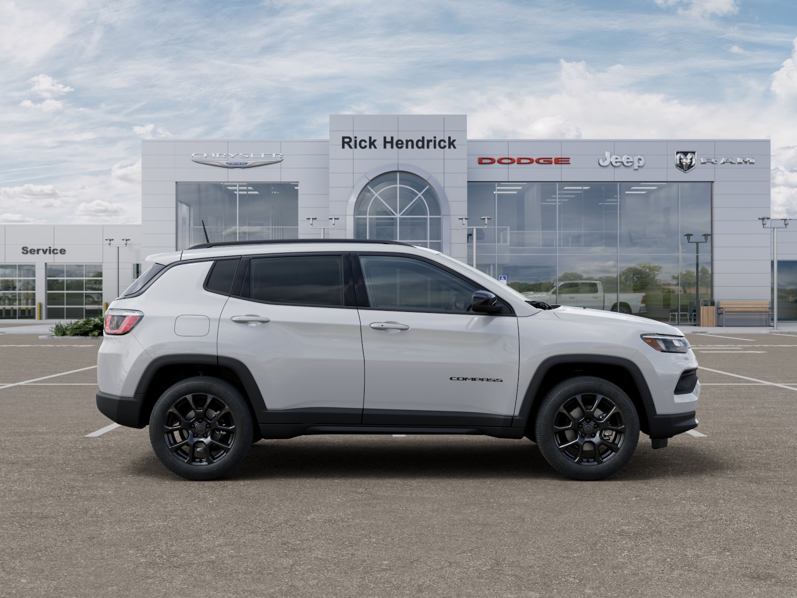 New 2026 Bright White Clear-Coat Exterior Paint Jeep Latitude Altitude image 53