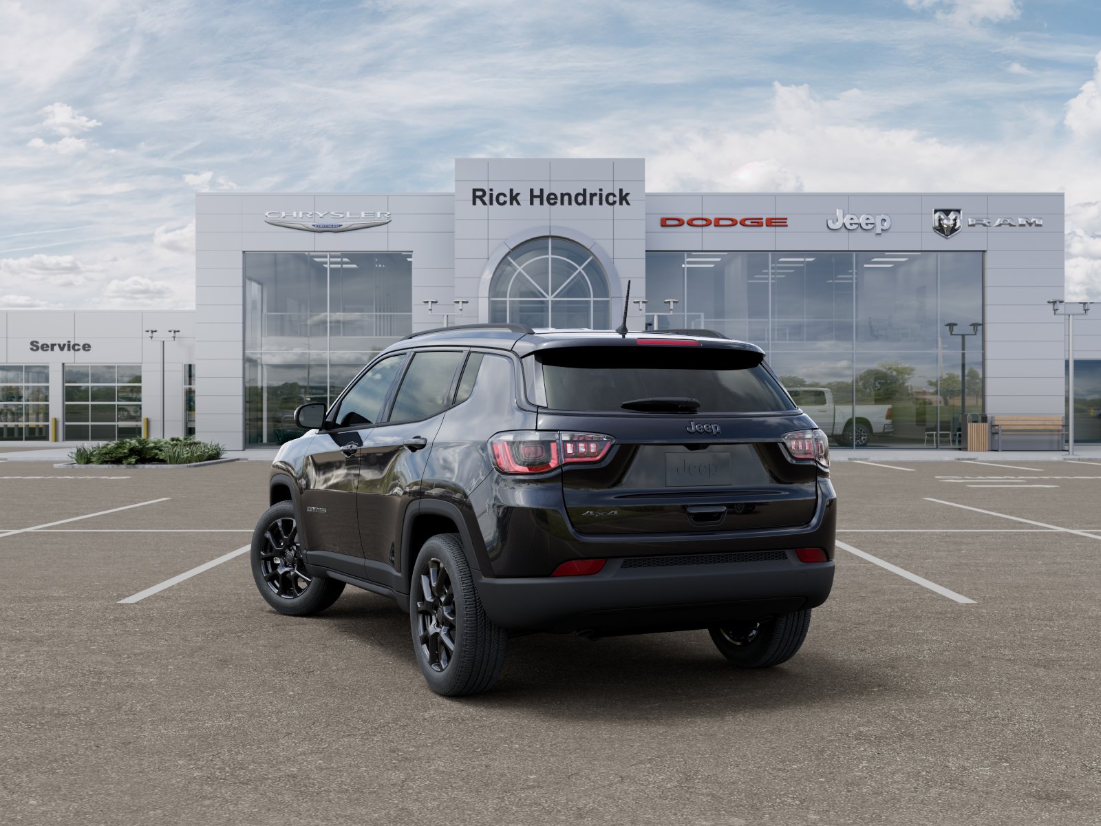 New 2026 Diamond Black Crystal Pearlcoat Jeep Latitude Altitude image 37