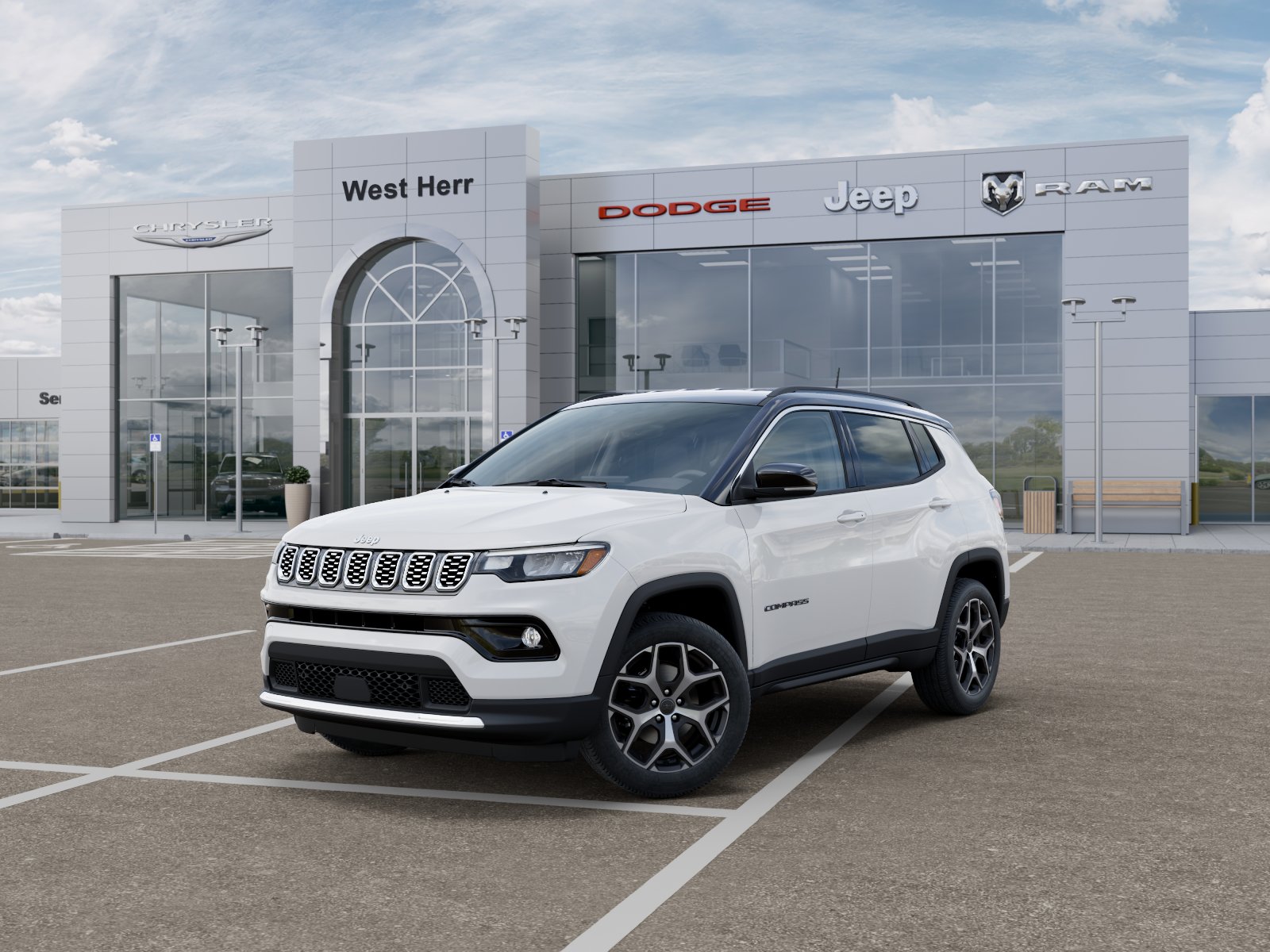 New 2026 Bright White Clear-Coat Exterior Paint Jeep Limited image 51