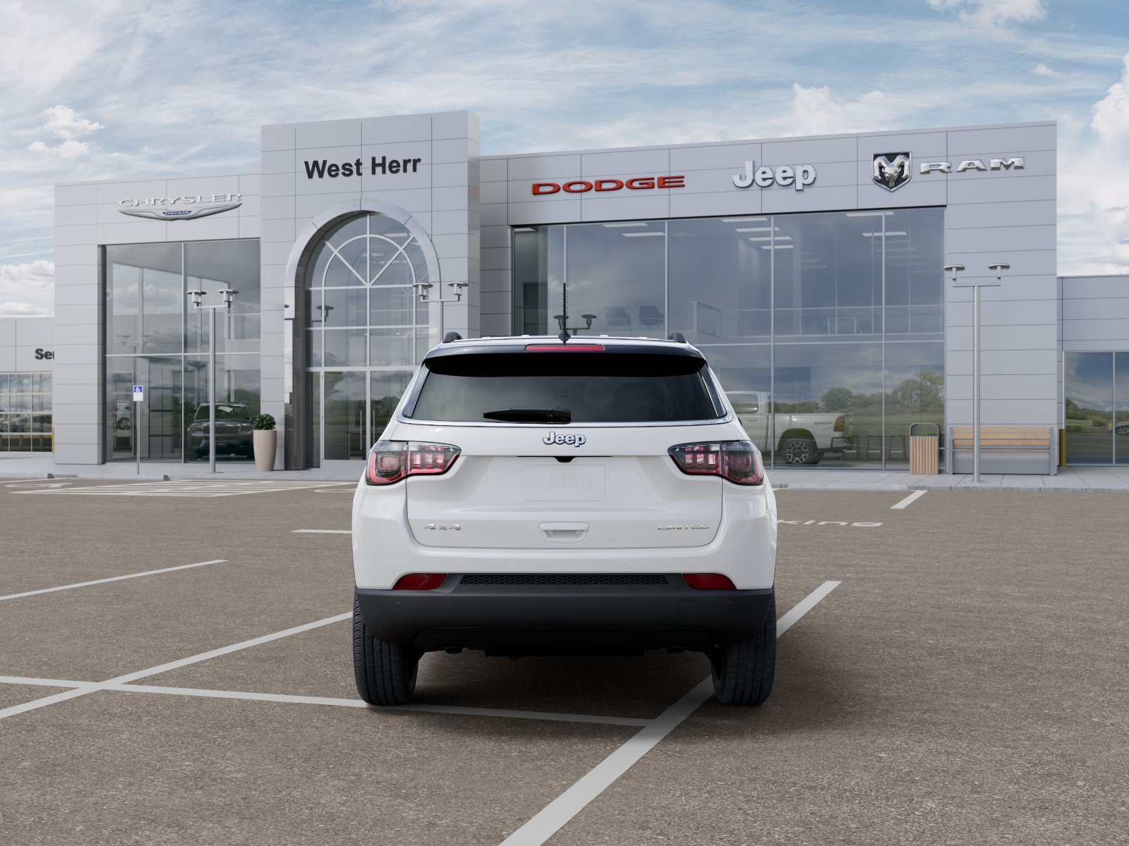 New 2026 Bright White Clear-Coat Exterior Paint Jeep Limited image 57
