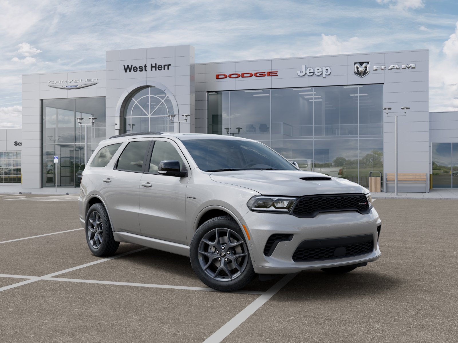 New 2026 Triple Nickel Exterior Paint Dodge DURANGO GT PLUS AWD HEMI V8 image 105