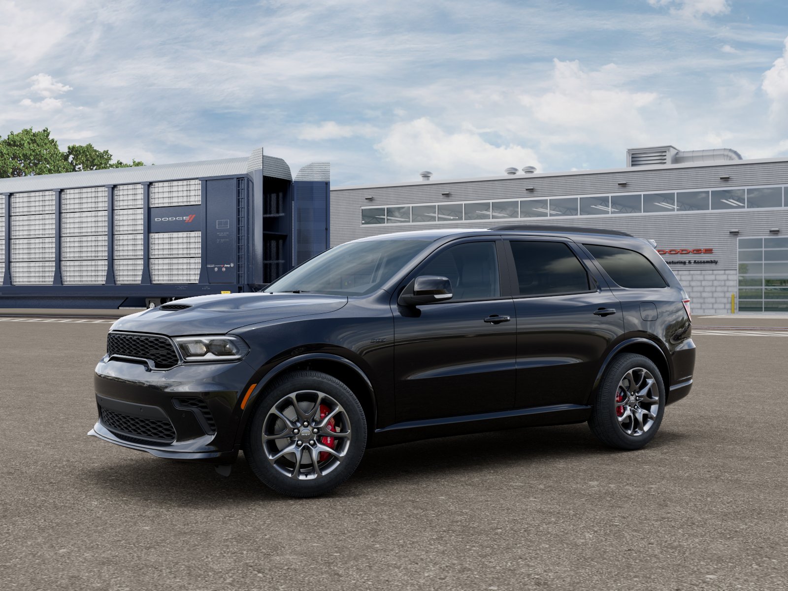New 2026 Diamond Black Clear-Coat Exterior Paint Dodge R/T image 3