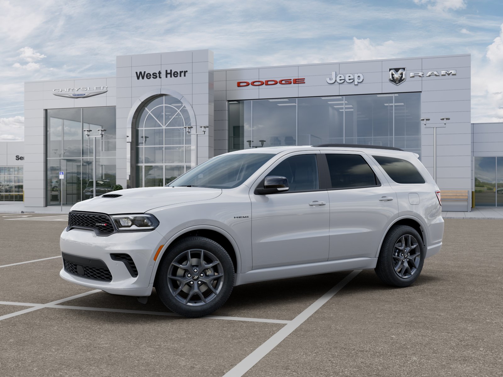 New 2026 White Dodge GT Plus HEMI V8 image 2