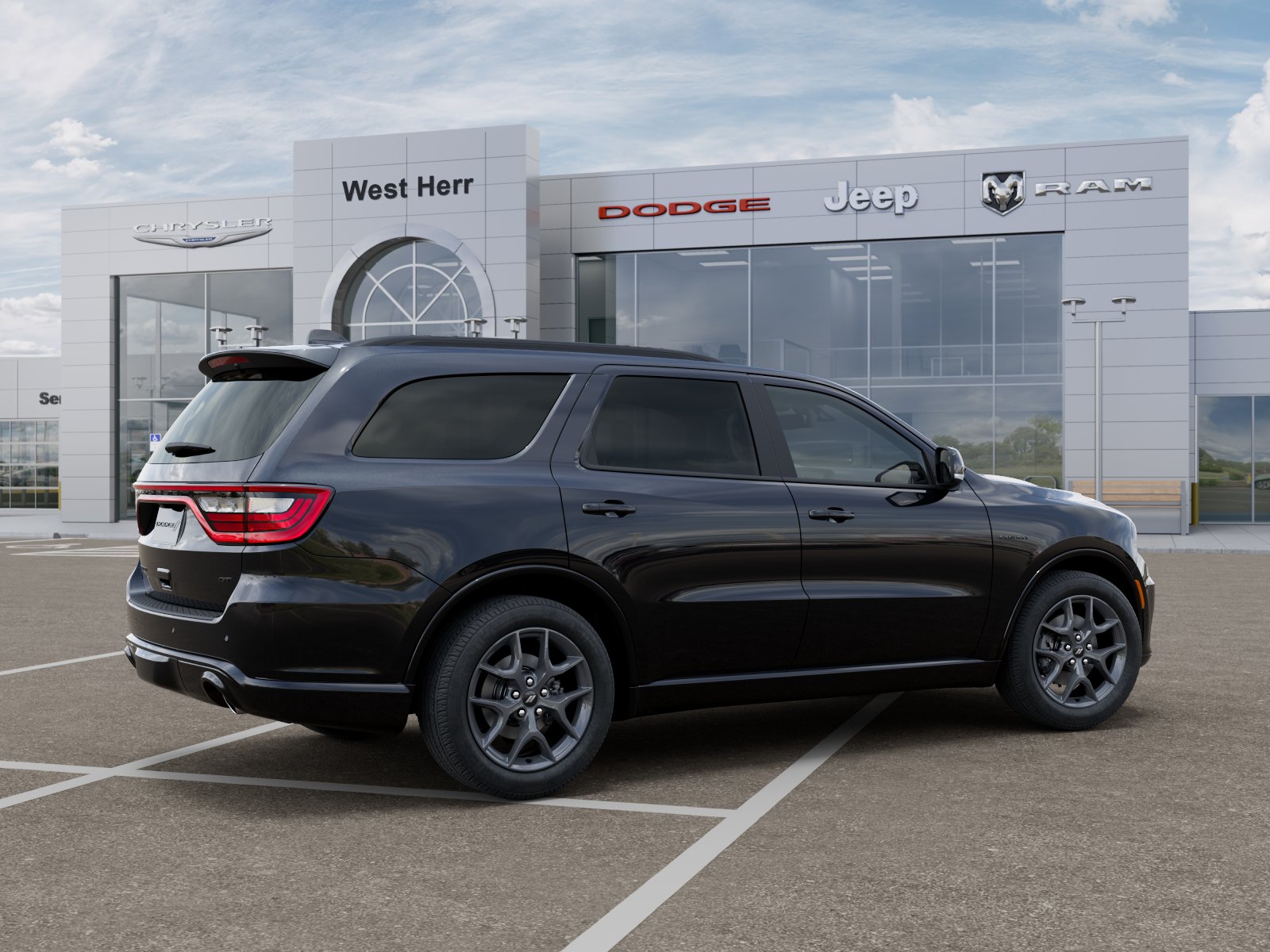 New 2026 Diamond Black Clear-Coat Exterior Paint Dodge DURANGO GT PLUS AWD HEMI V8 image 104