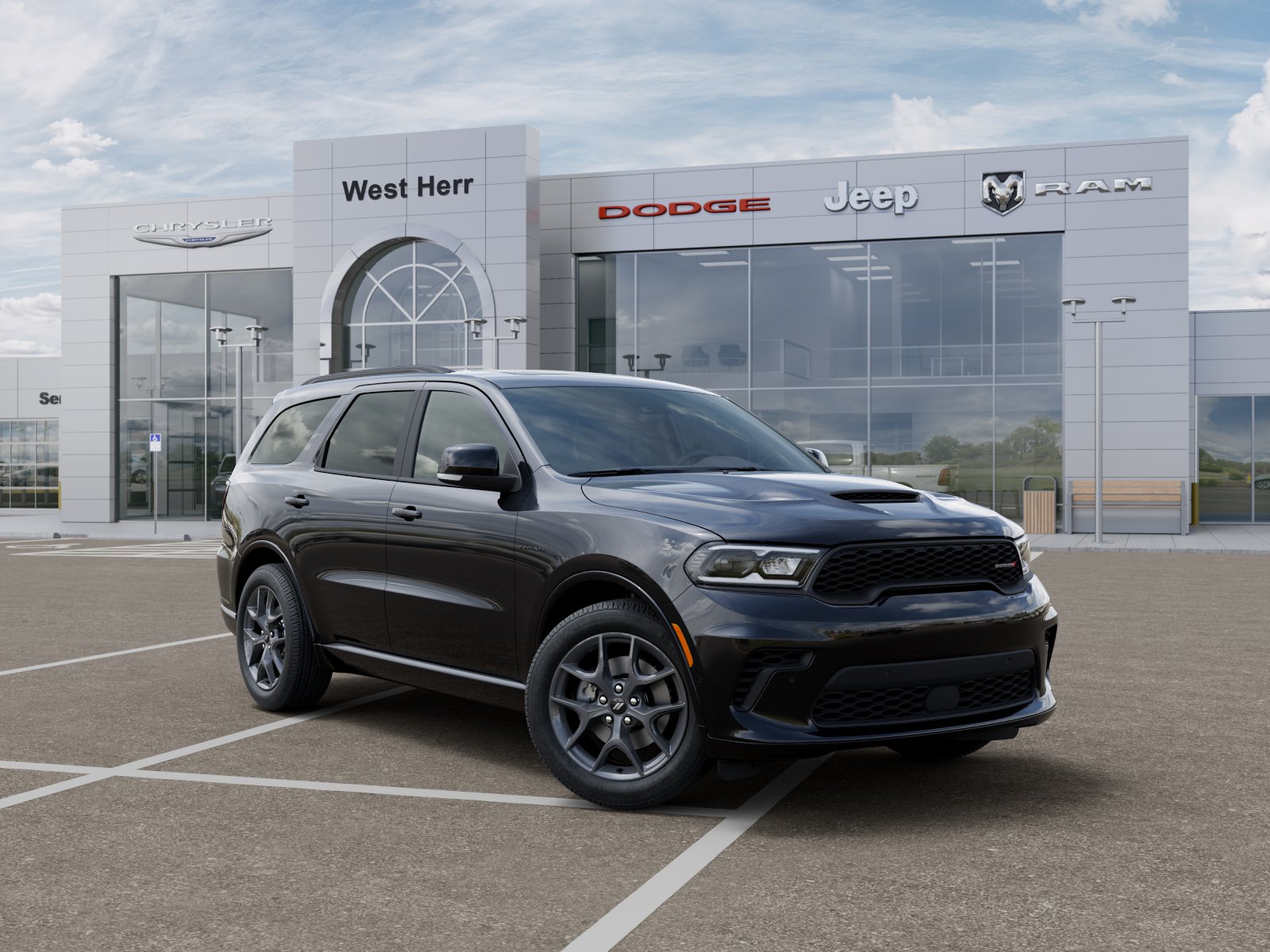 New 2026 Diamond Black Clear-Coat Exterior Paint Dodge DURANGO GT PLUS AWD HEMI V8 image 105