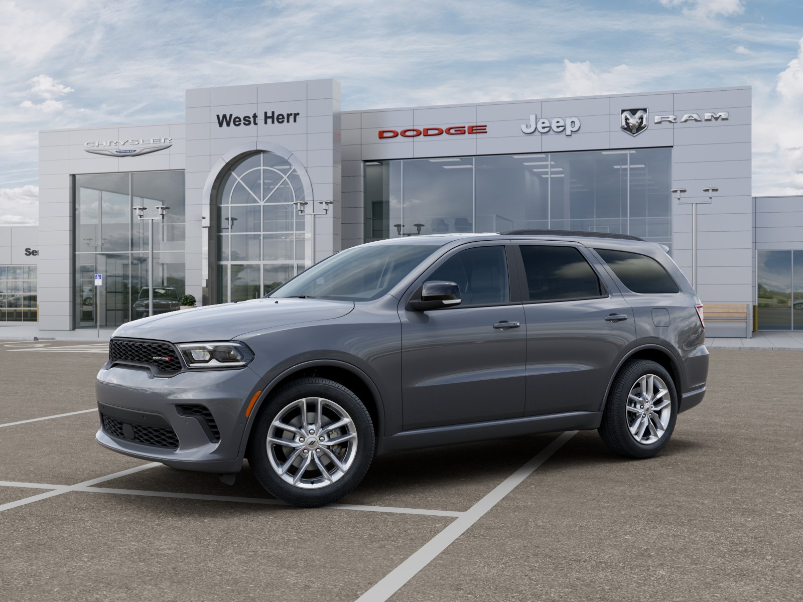 New 2026 Destroyer Gray Clear-Coat Exte Dodge DURANGO GT PLUS AWD image 2