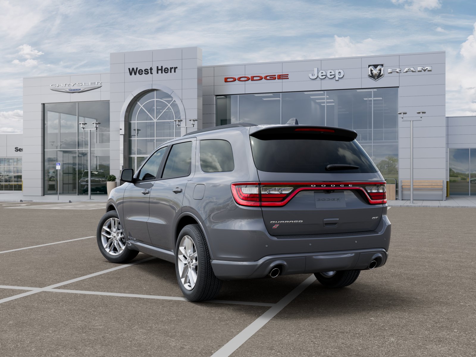 New 2026 Destroyer Gray Clear-Coat Exte Dodge DURANGO GT PLUS AWD image 3