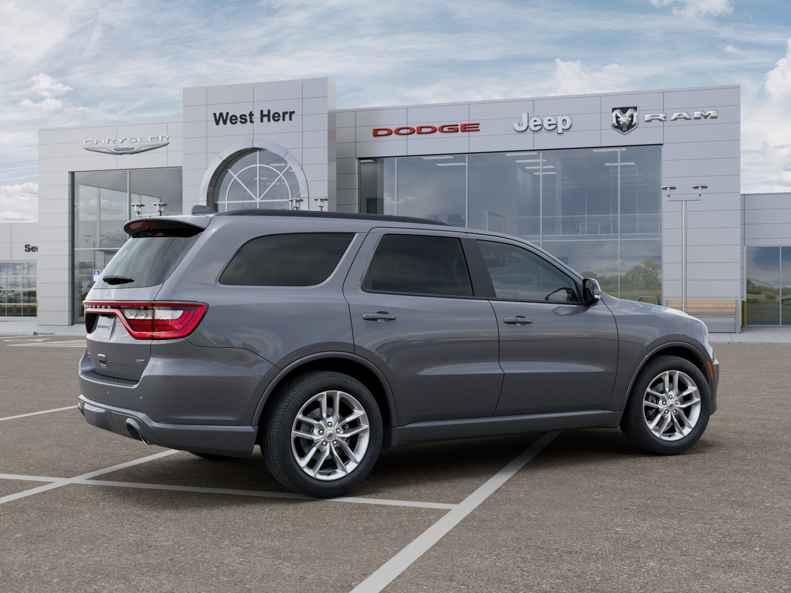 New 2026 Destroyer Gray Clear-Coat Exte Dodge DURANGO GT PLUS AWD image 4