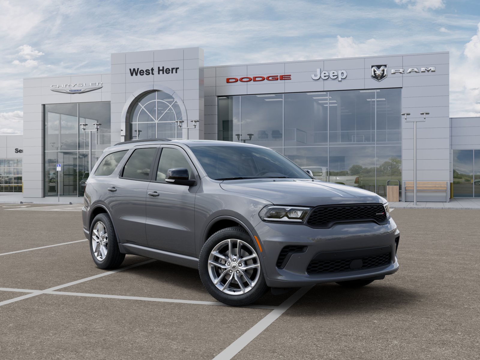 New 2026 Destroyer Gray Clear-Coat Exte Dodge DURANGO GT PLUS AWD image 5