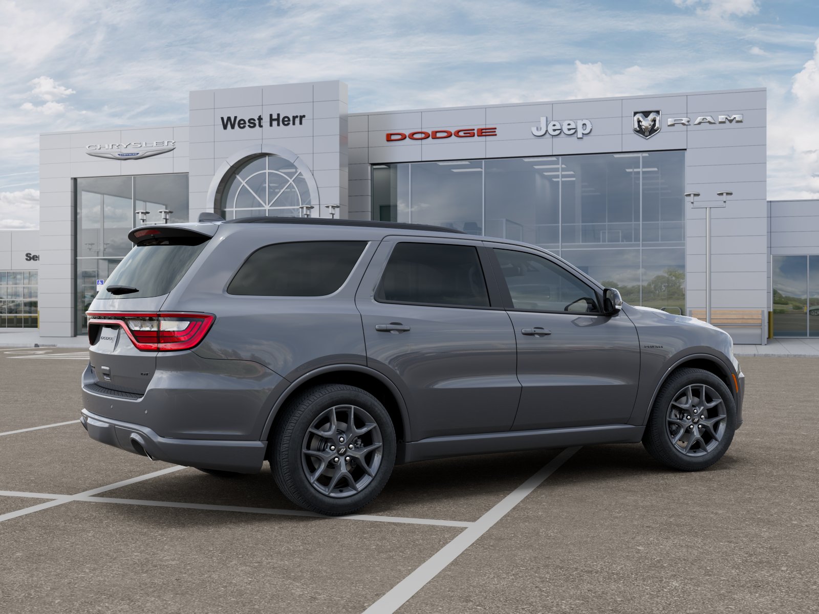 New 2026 Destroyer Gray Clear-Coat Exterior Paint Dodge DURANGO GT PLUS AWD HEMI V8 image 104