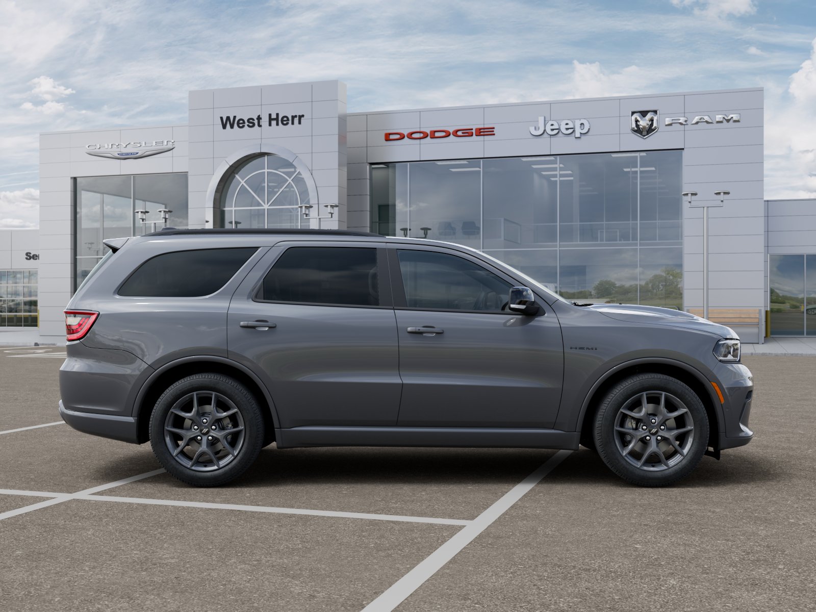 New 2026 Destroyer Gray Clear-Coat Exterior Paint Dodge DURANGO GT PLUS AWD HEMI V8 image 121