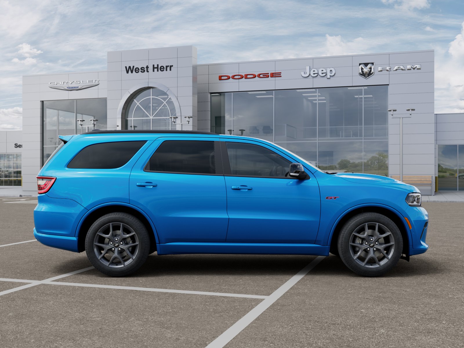 New 2026 B5 Blue Exterior Paint Dodge DURANGO GT PLUS AWD HEMI V8 image 121