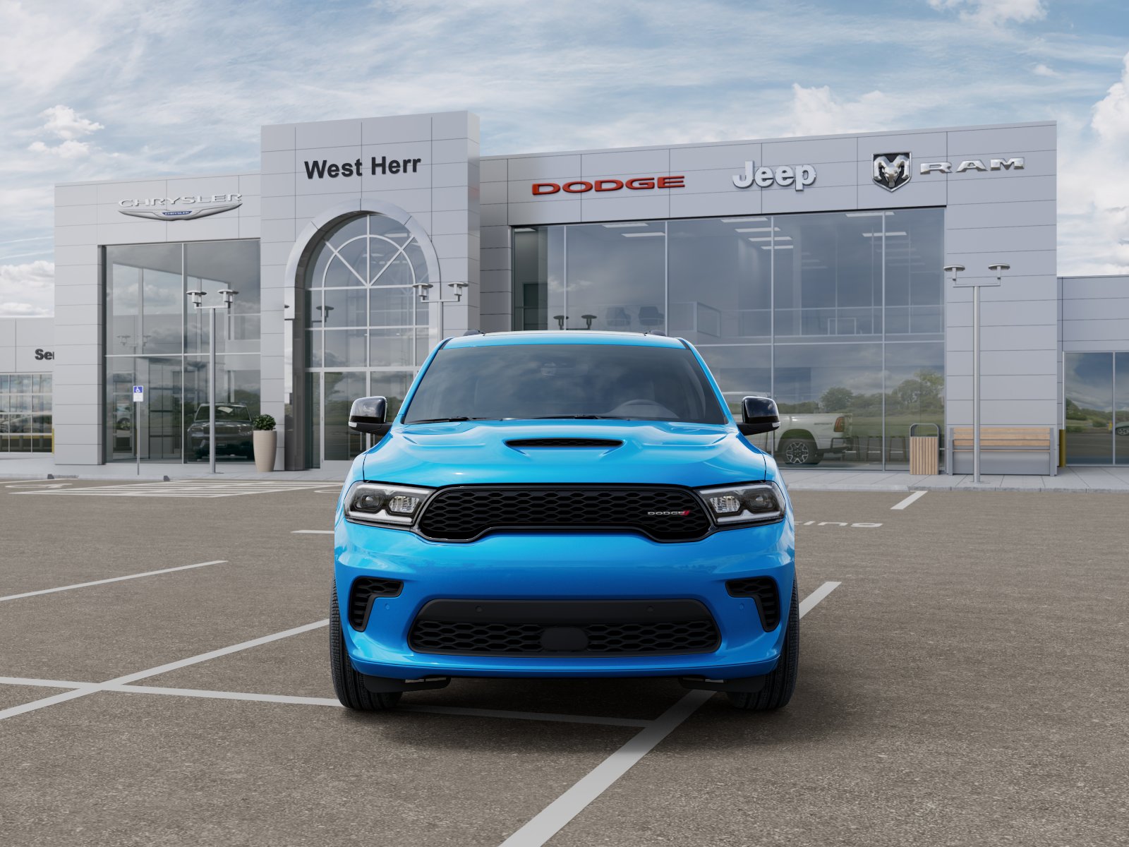 New 2026 B5 Blue Exterior Paint Dodge DURANGO GT PLUS AWD image 6
