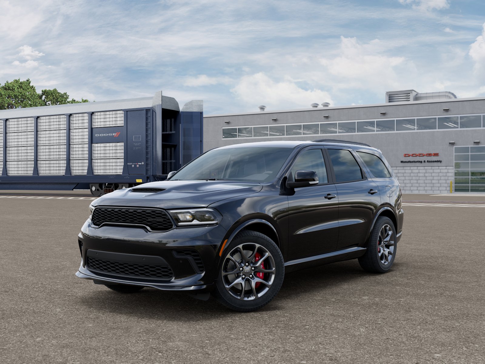 New 2026 Diamond Black Clear-Coat Exterior Paint Dodge R/T image 2