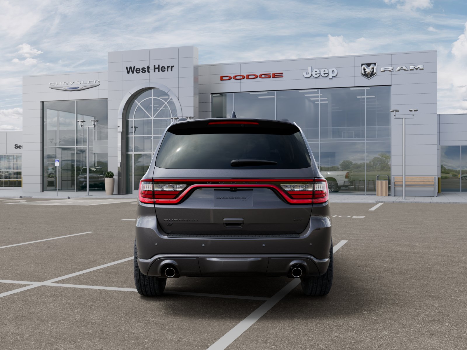 New 2026 Vapor Gray Exterior Paint Dodge DURANGO GT PLUS AWD image 107
