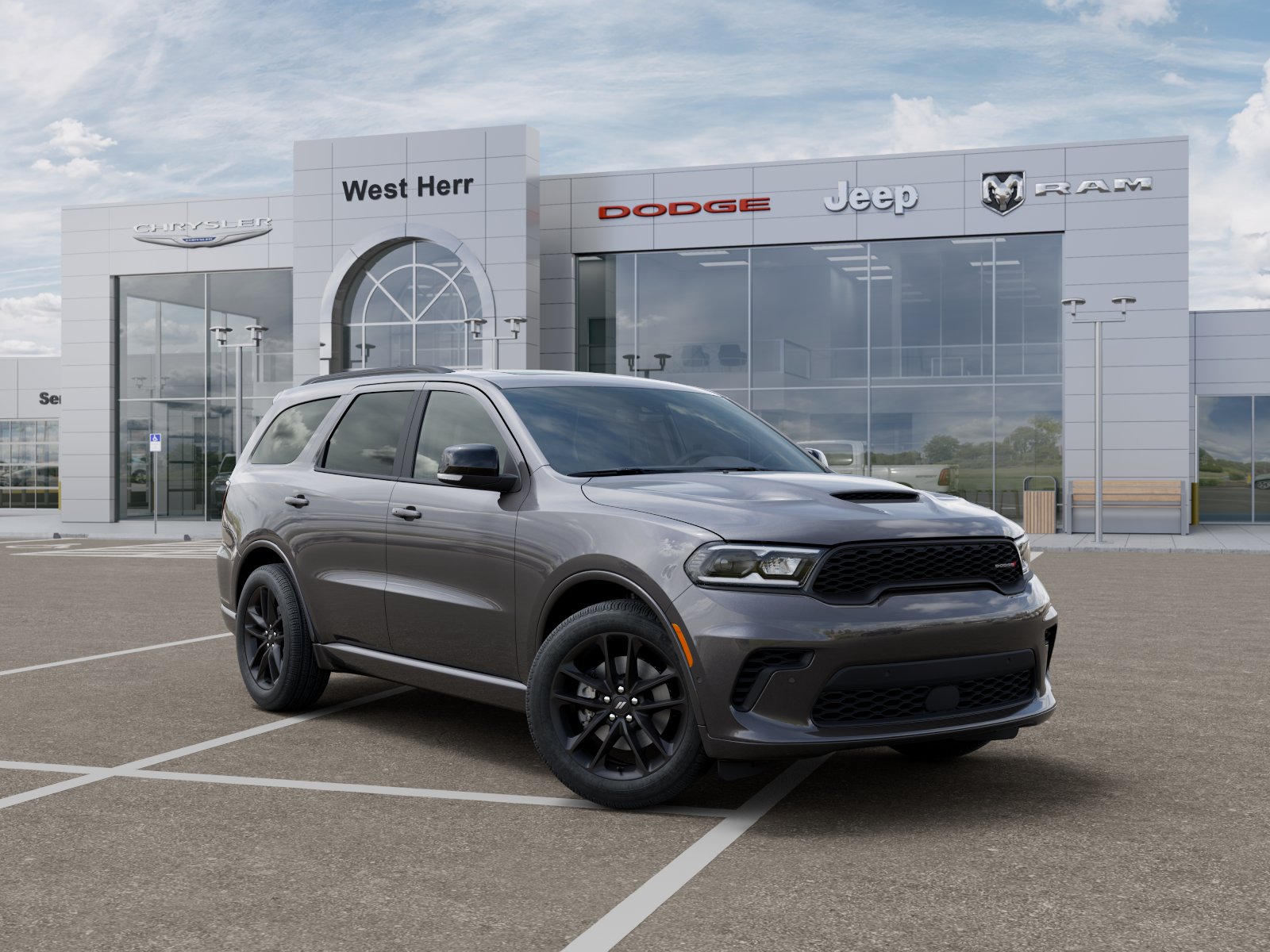 New 2026 Vapor Gray Exterior Paint Dodge DURANGO GT PLUS AWD image 105
