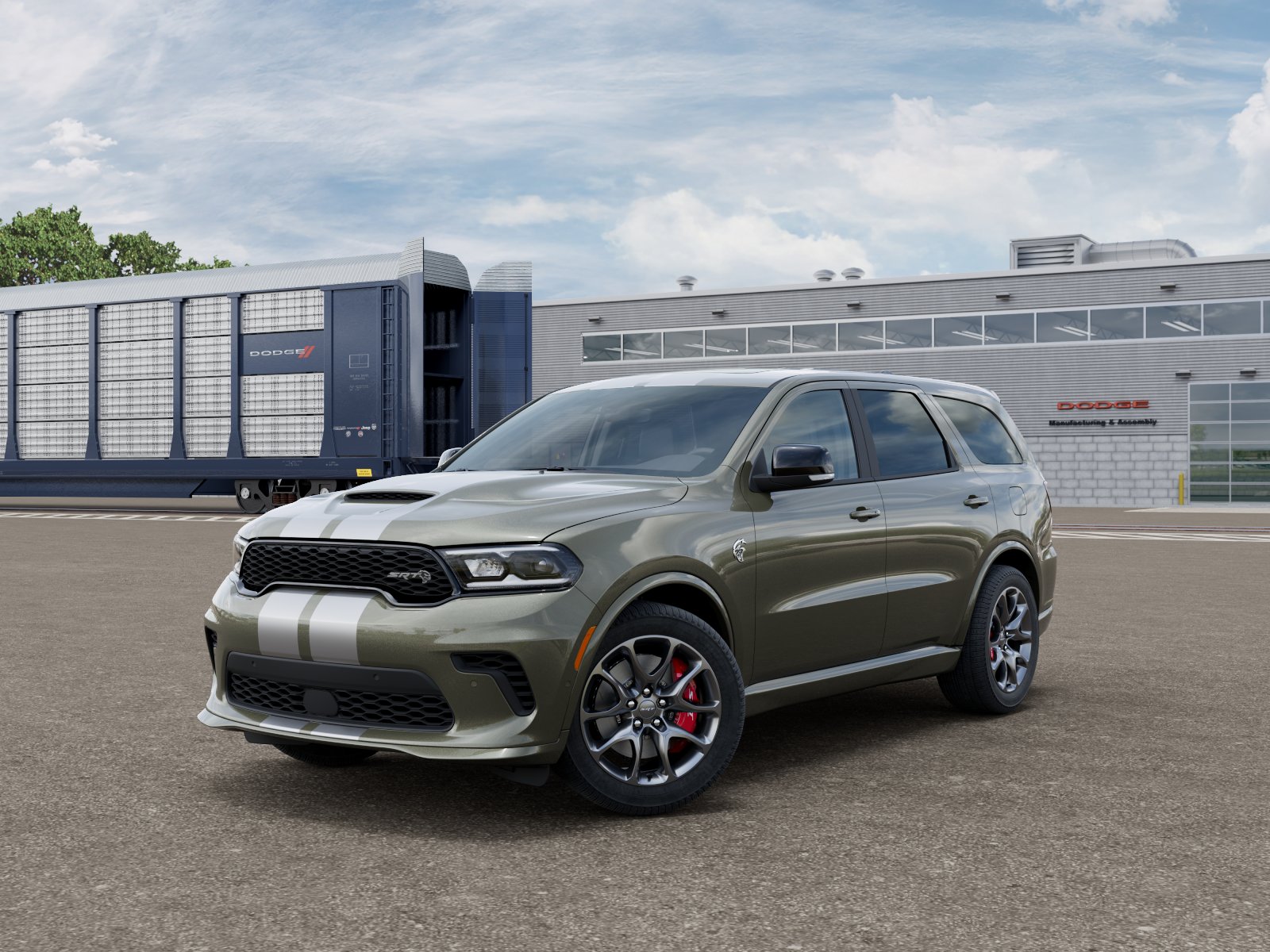 New 2026 Green Machine Exterior Paint Dodge SRT Jailbreak image 29