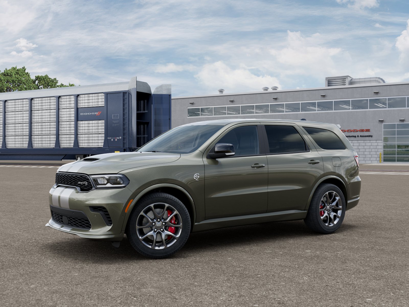 New 2026 Green Machine Exterior Paint Dodge SRT Jailbreak image 30