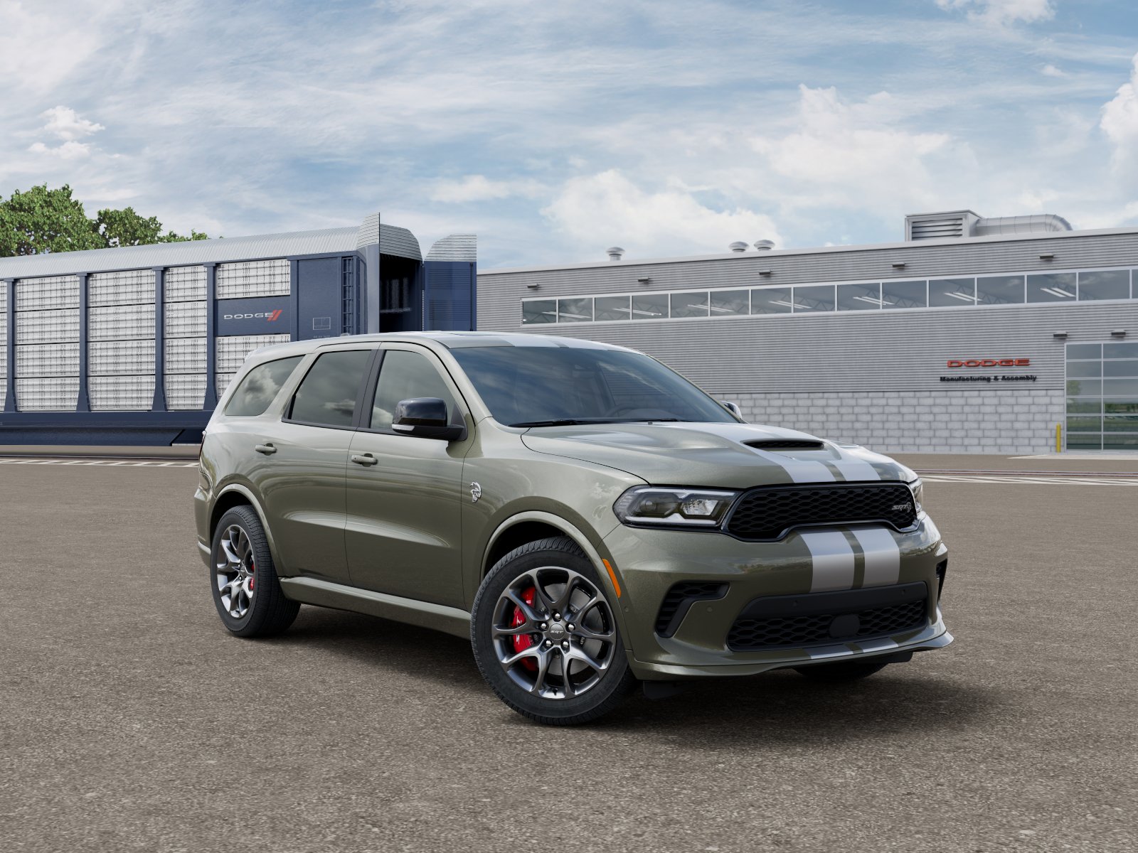 New 2026 Green Machine Exterior Paint Dodge SRT Jailbreak image 28