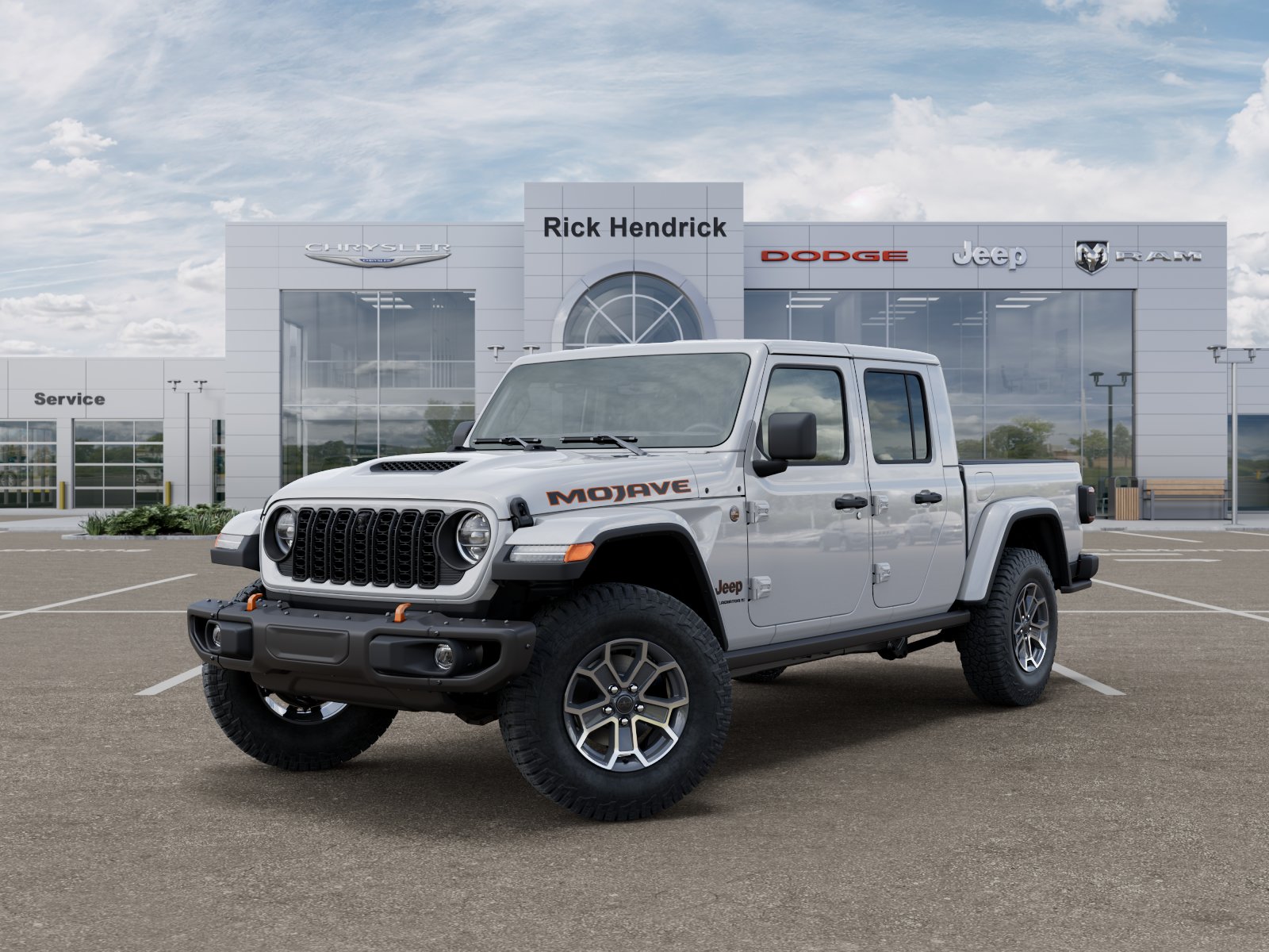 New 2026 Bright White Clear-Coat Exterior Paint Jeep Mojave X image 28