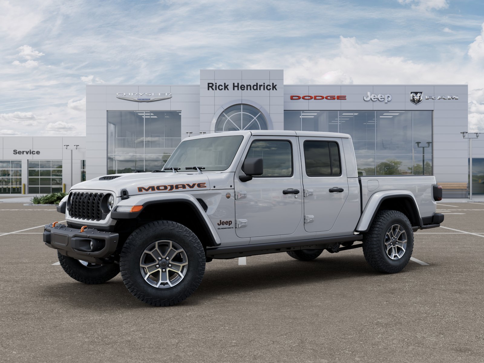 New 2026 Bright White Clear-Coat Exterior Paint Jeep Mojave X image 29
