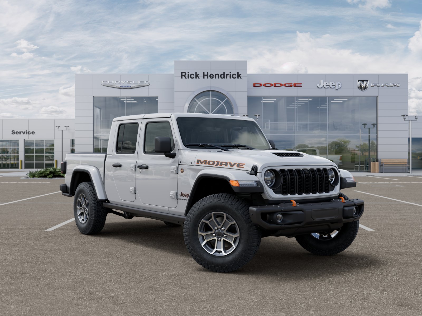 New 2026 Bright White Clear-Coat Exterior Paint Jeep Mojave X image 27