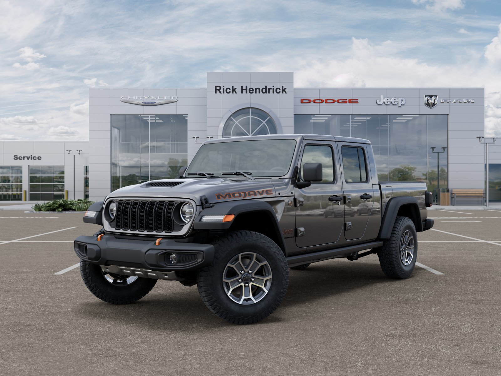 New 2026 Granite Crystal Metallic Clear-Coat Exterior Paint Jeep Mojave image 36