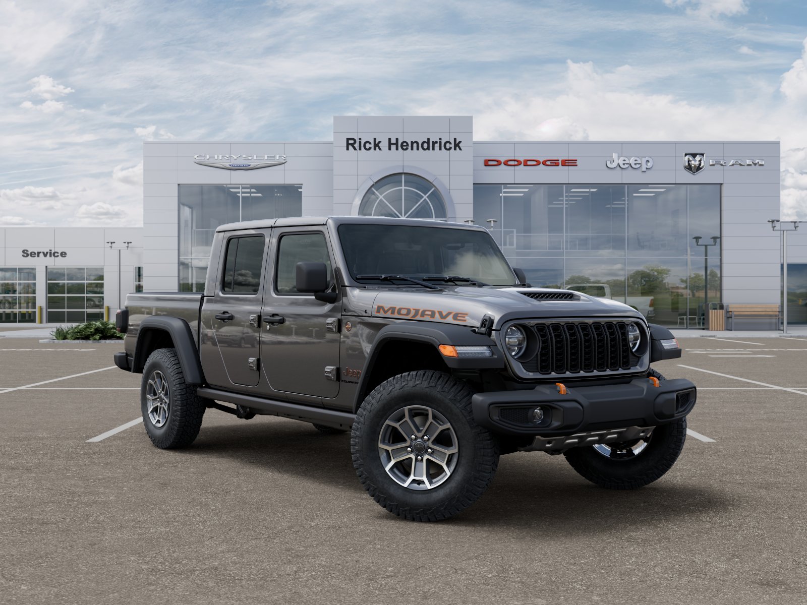 New 2026 Granite Crystal Metallic Clear-Coat Exterior Paint Jeep Mojave image 35