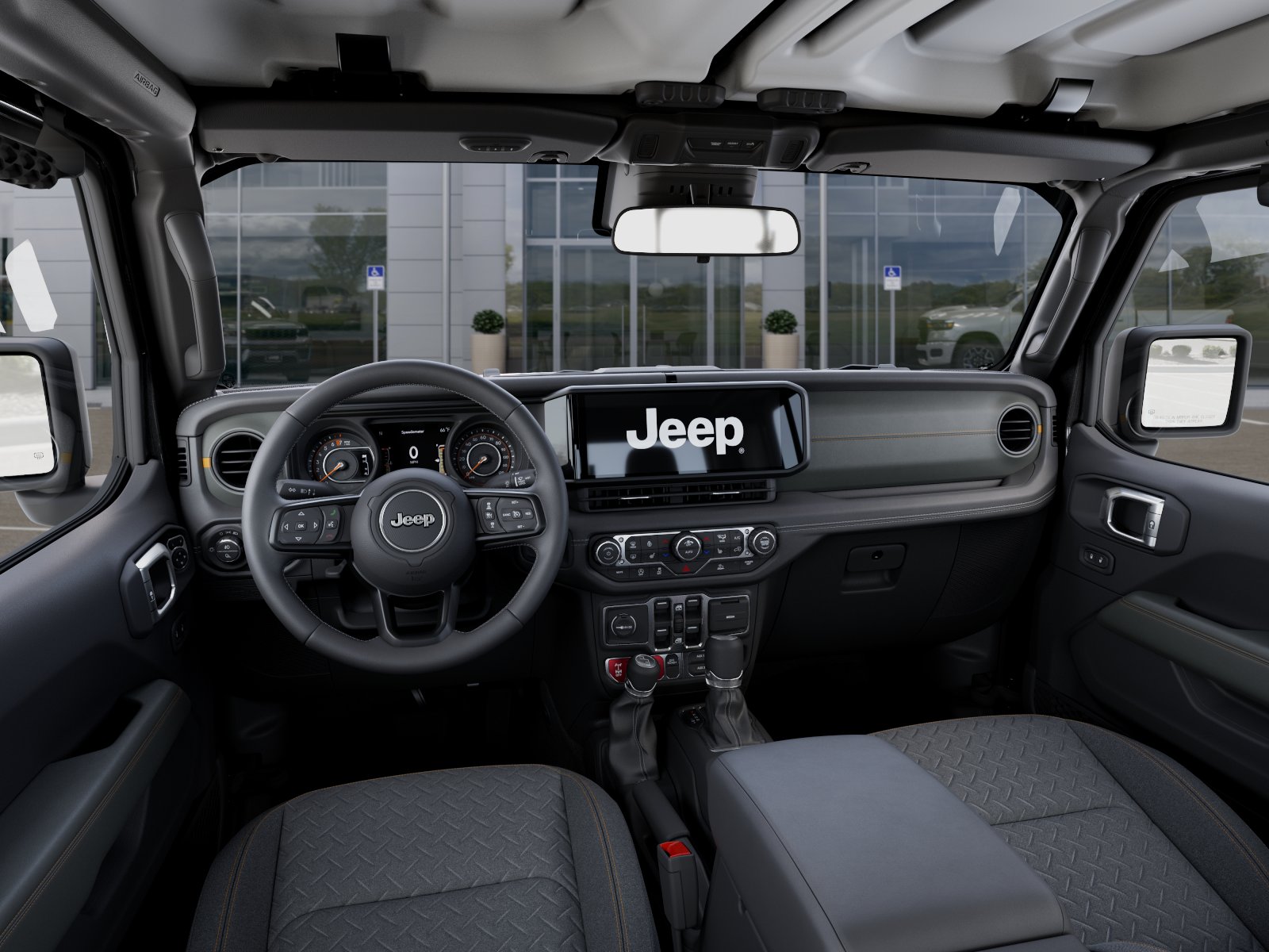 New 2026 Granite Crystal Metallic Clear-Coat Exterior Paint Jeep Mojave image 48