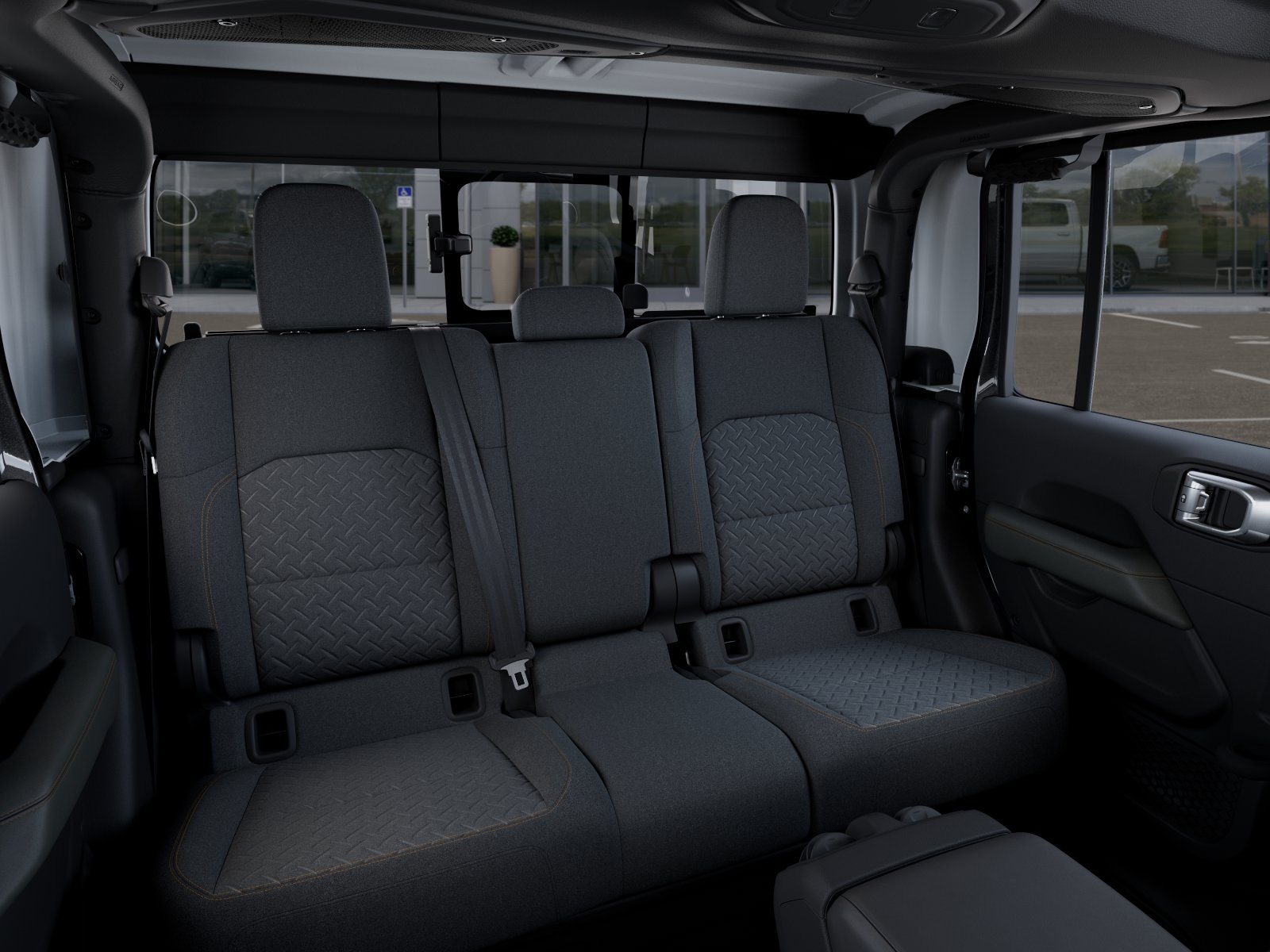 New 2026 Granite Crystal Metallic Clear-Coat Exterior Paint Jeep Mojave image 49
