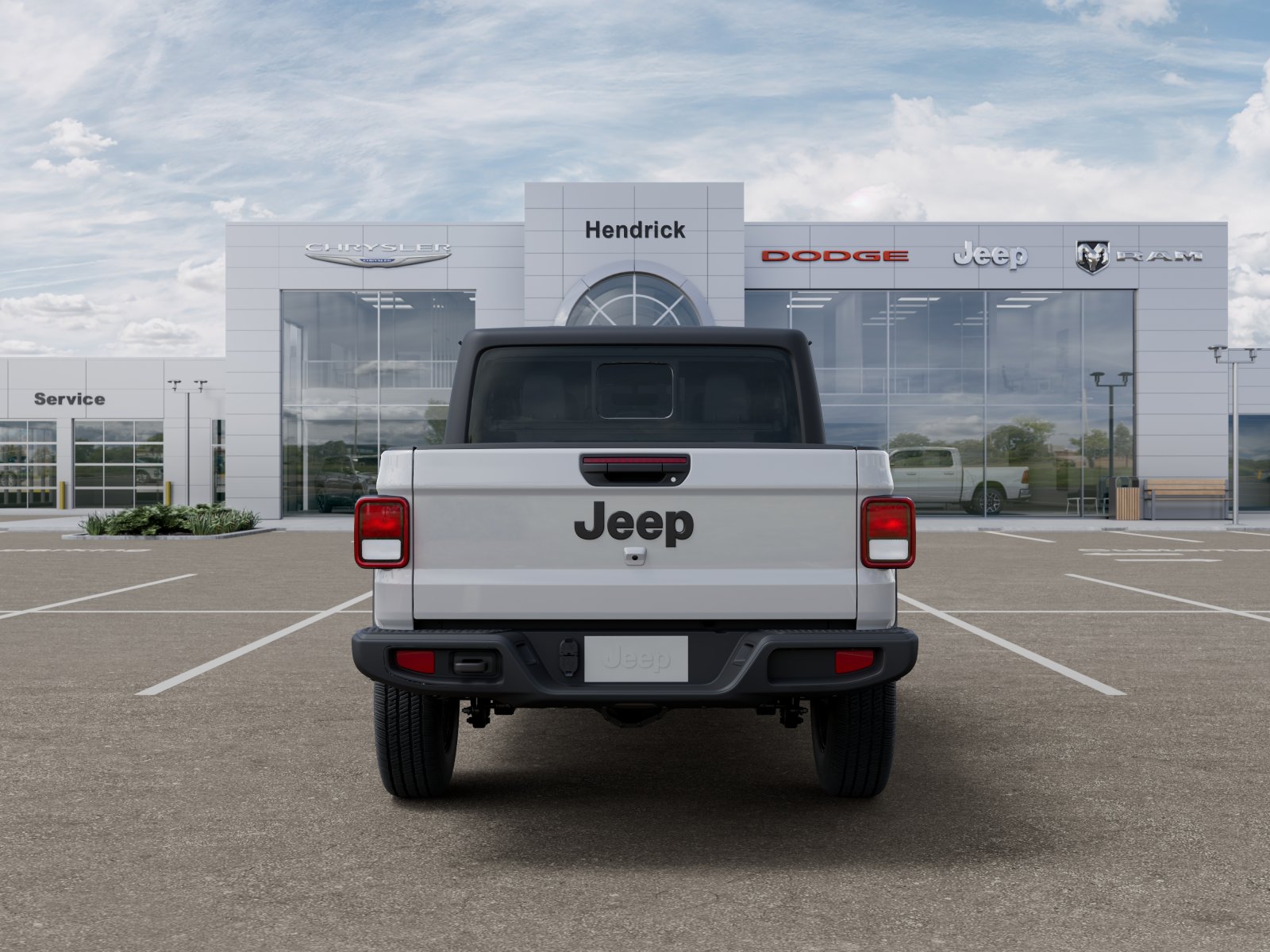 New 2026 Bright White Clear-Coat Exterior Paint Jeep Sport S image 42