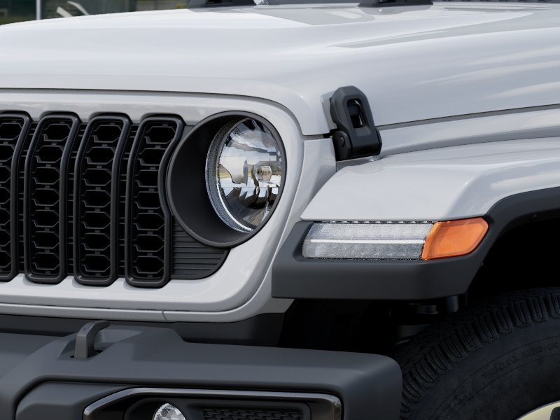 New 2026 Bright White Clear-Coat Exterior Paint Jeep Sport S image 45