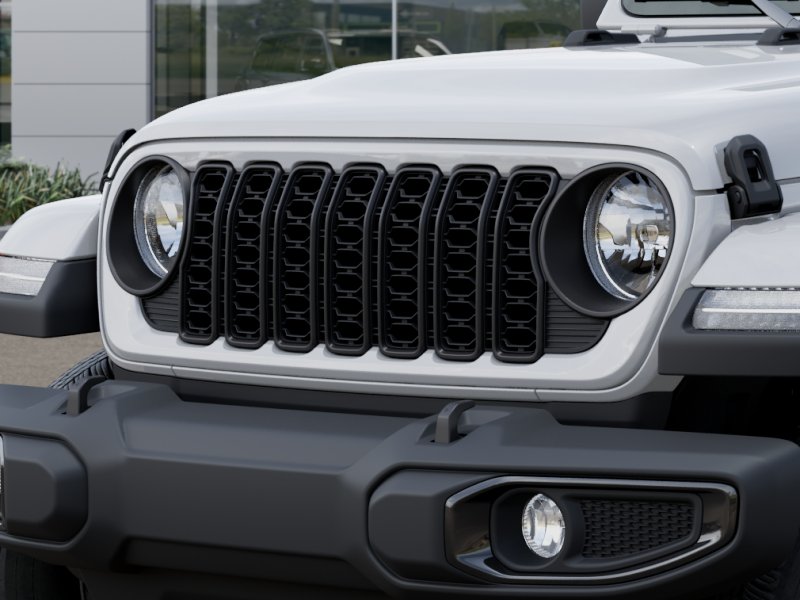 New 2026 Bright White Clear-Coat Exterior Paint Jeep Sport S image 46