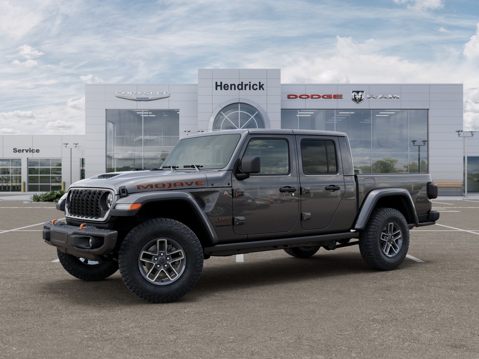 New 2026 Granite Crystal Metallic Clear-Coat Exterior Paint Jeep Mojave X image 38