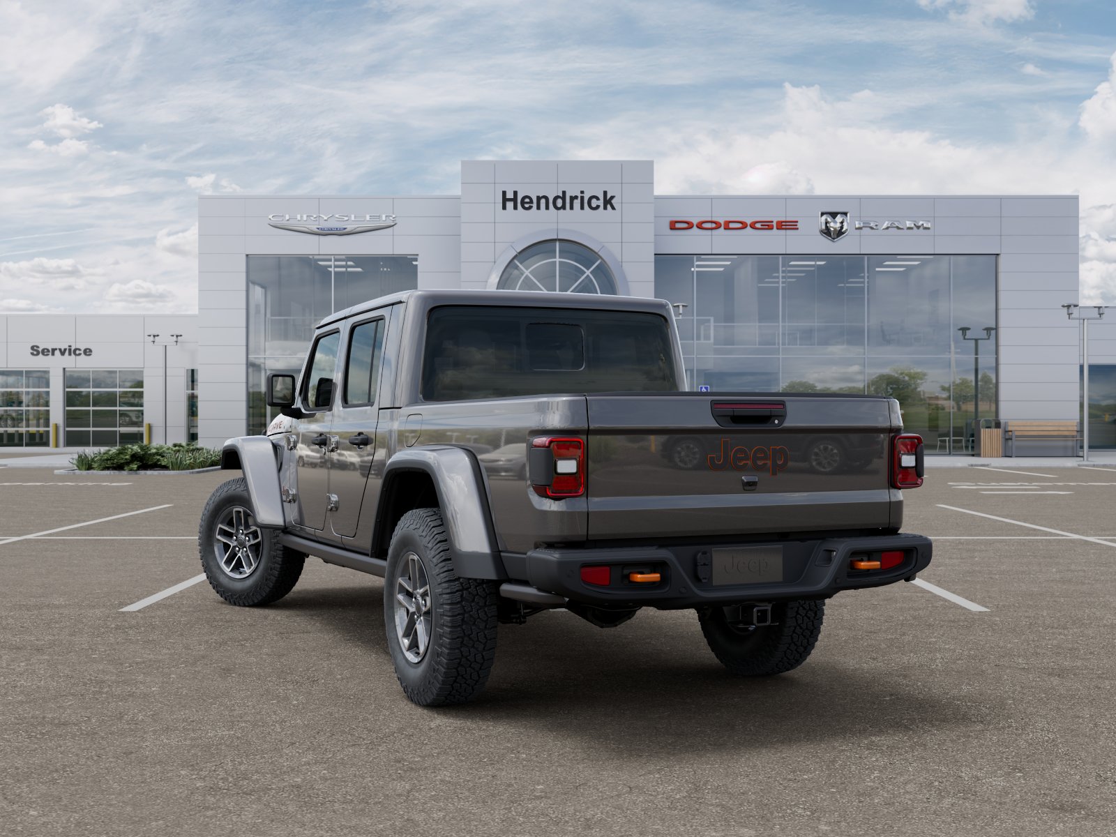 New 2026 Granite Crystal Metallic Clear-Coat Exterior Paint Jeep Mojave X image 39