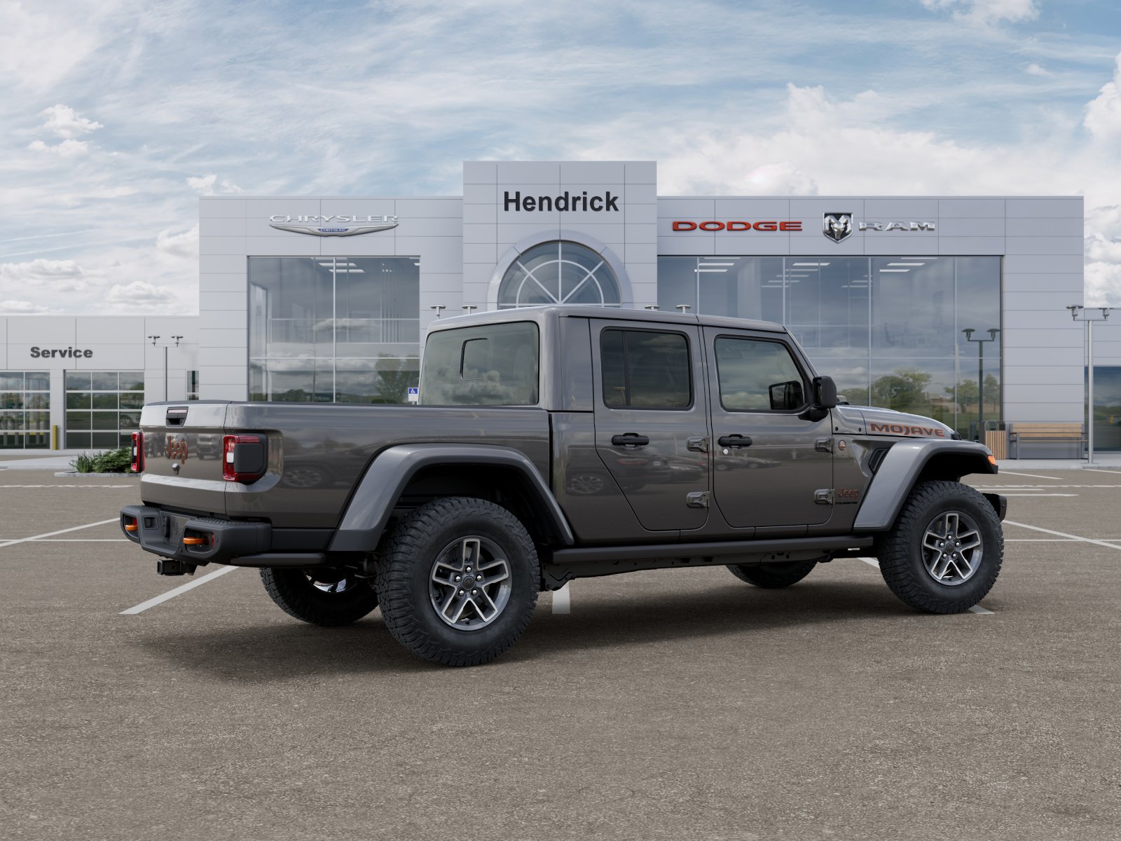 New 2026 Granite Crystal Metallic Clear-Coat Exterior Paint Jeep Mojave X image 40