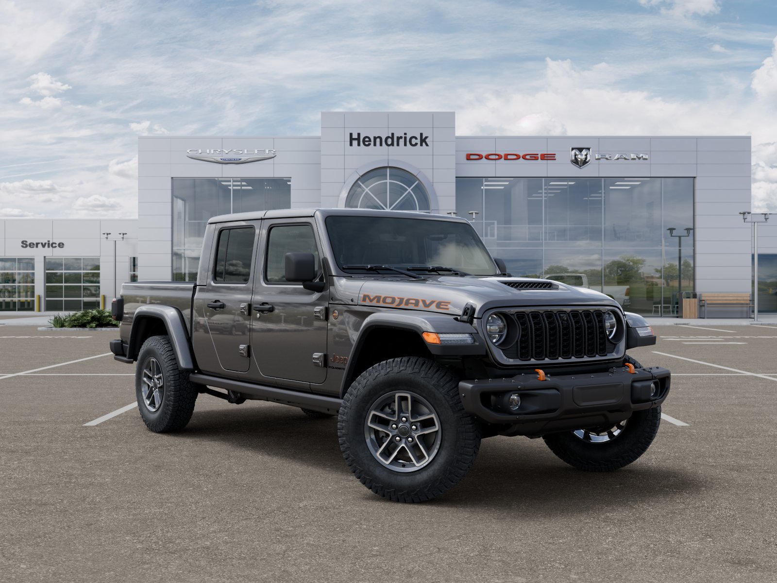 New 2026 Granite Crystal Metallic Clear-Coat Exterior Paint Jeep Mojave X image 36