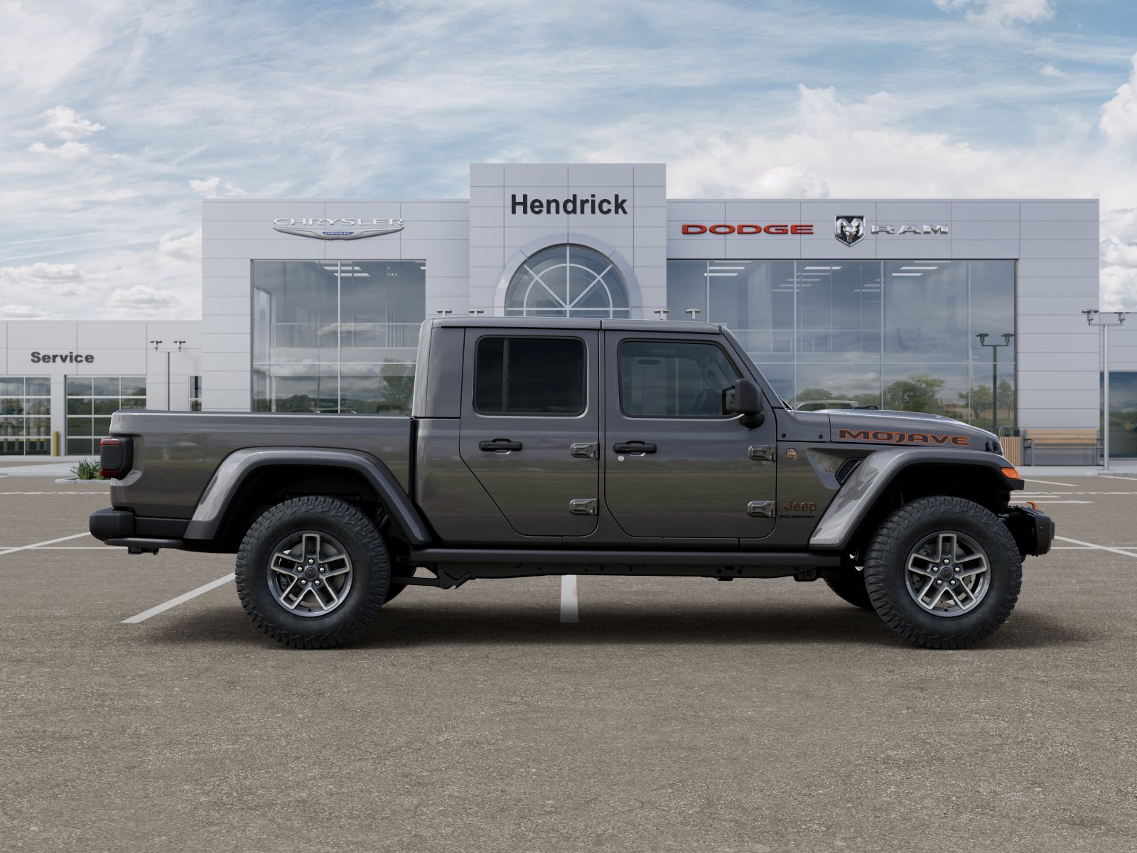 New 2026 Granite Crystal Metallic Clear-Coat Exterior Paint Jeep Mojave X image 56
