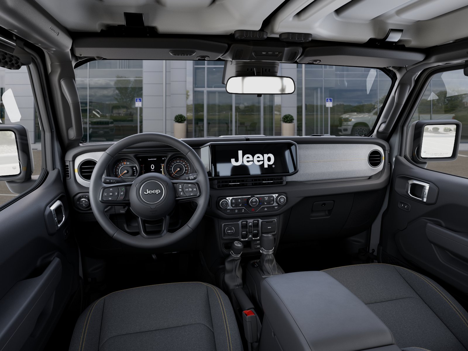 New 2026 Bright White Clearcoat Jeep Sport S image 41