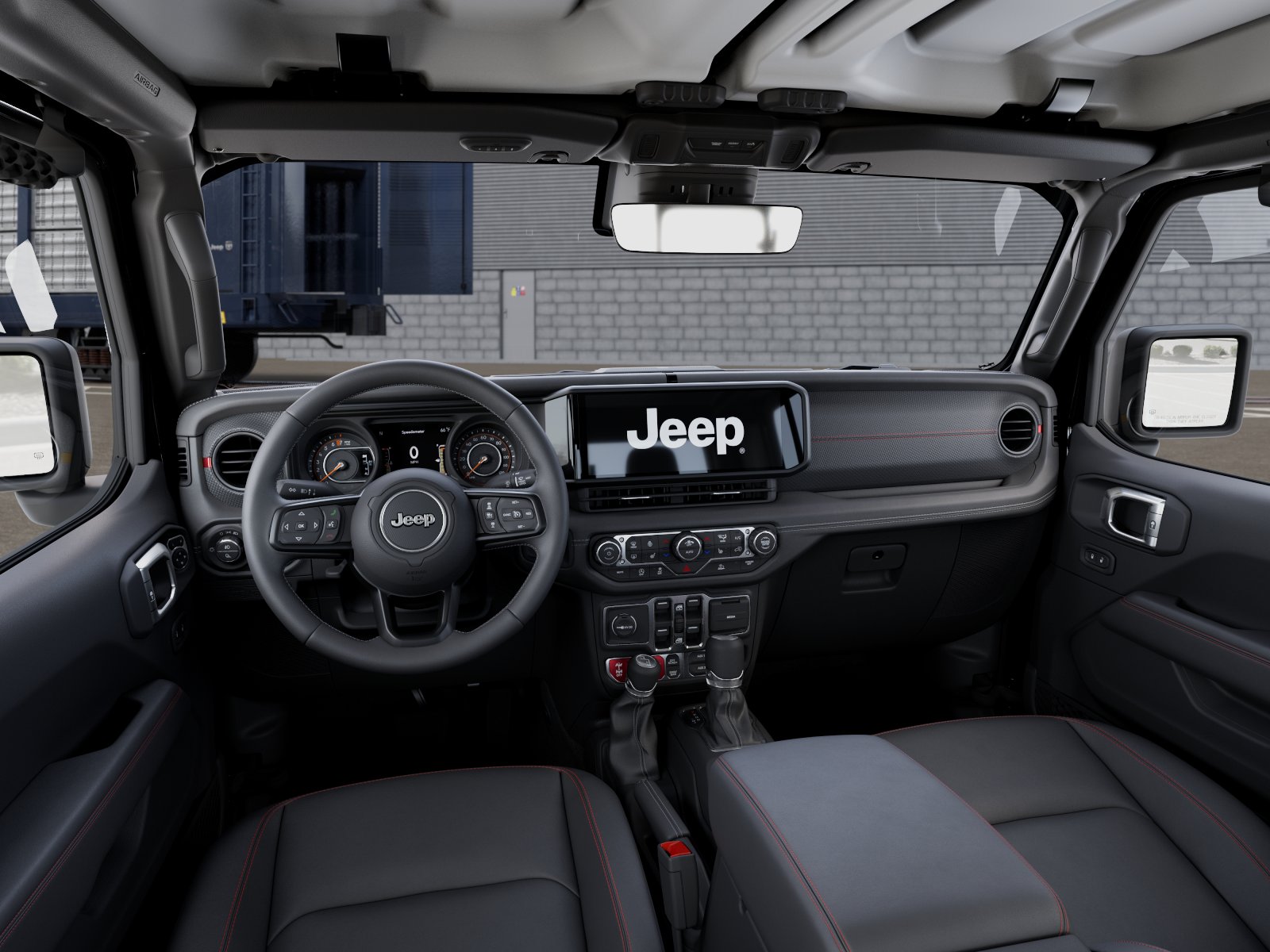 New 2026 Black Clear-Coat Exterior Paint Jeep Rubicon image 14
