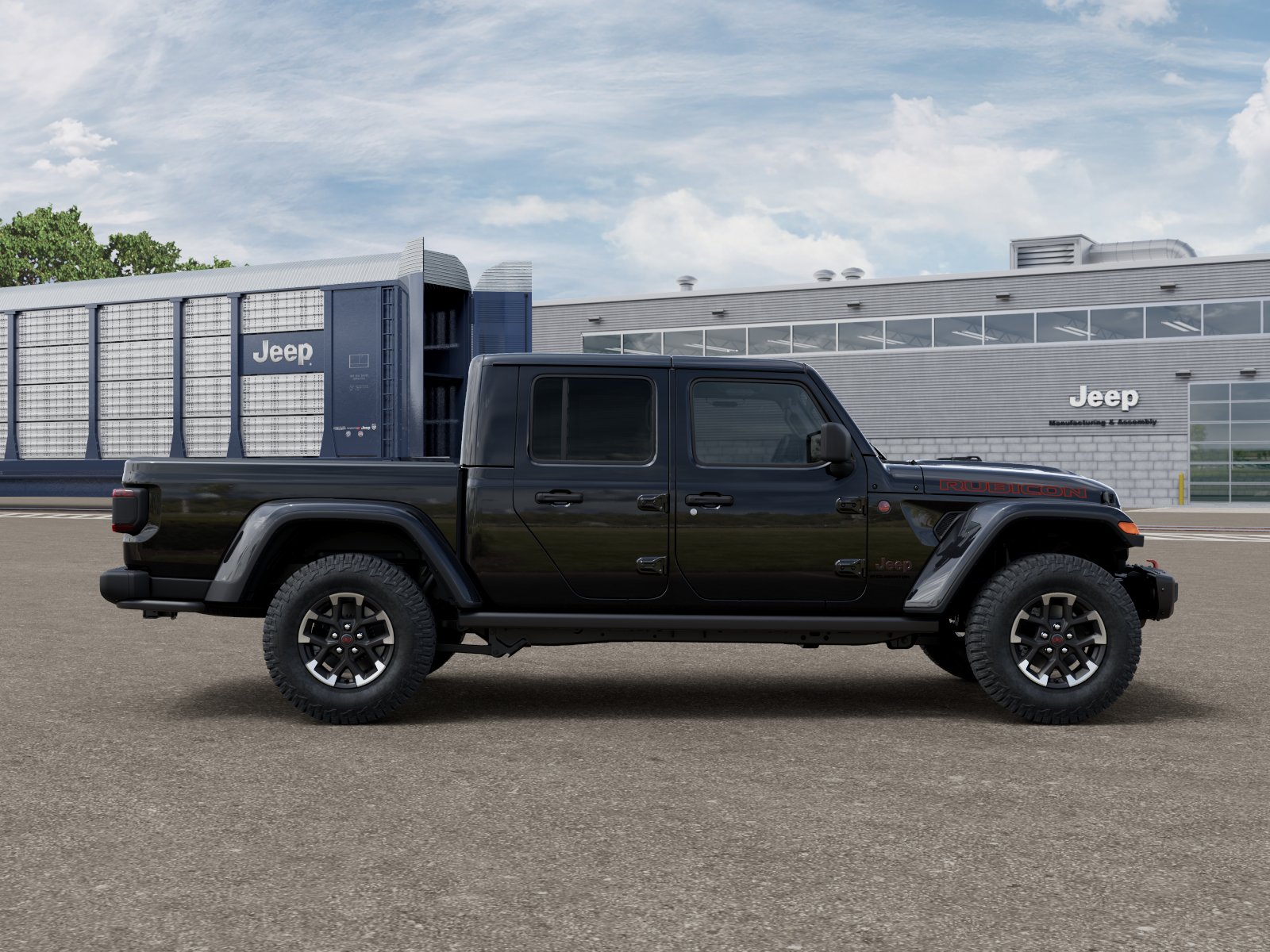 New 2026 Black Clear-Coat Exterior Paint Jeep Rubicon image 21