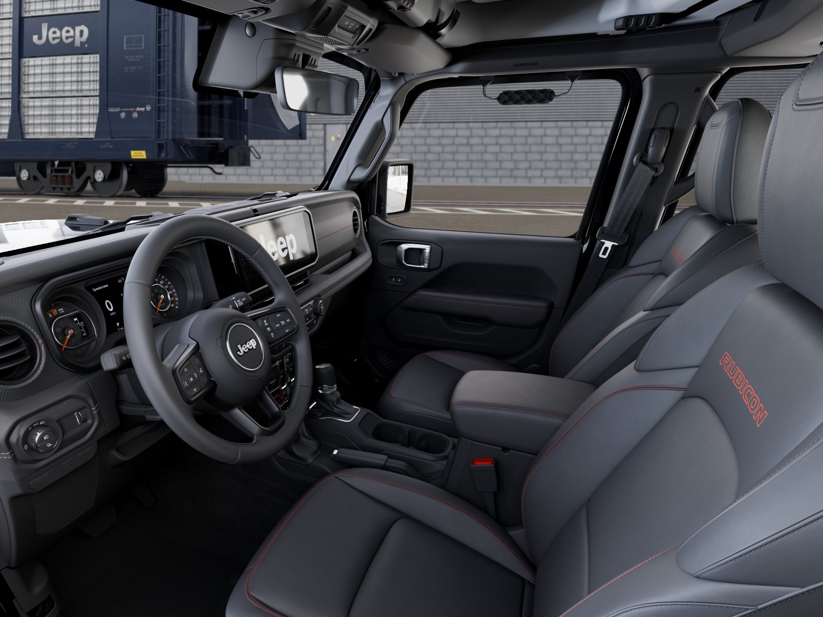 New 2026 Black Clear-Coat Exterior Paint Jeep Rubicon image 22