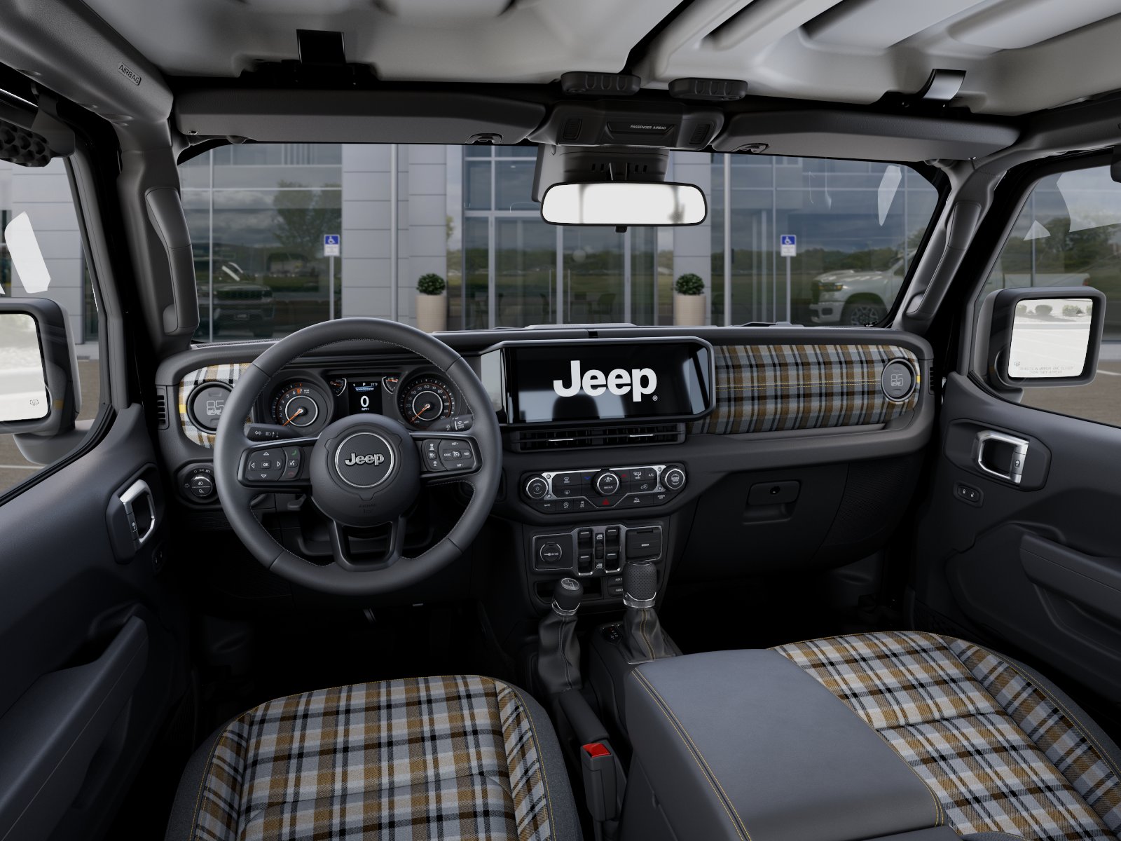 New 2026 Black Clear-Coat Exterior Paint Jeep 85th Anniversary Edition image 50