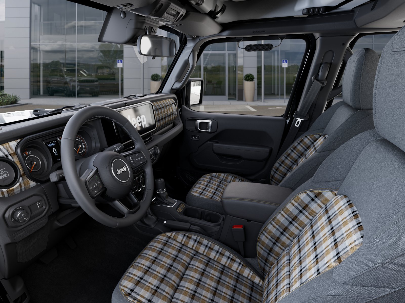 New 2026 Black Clear-Coat Exterior Paint Jeep 85th Anniversary Edition image 58