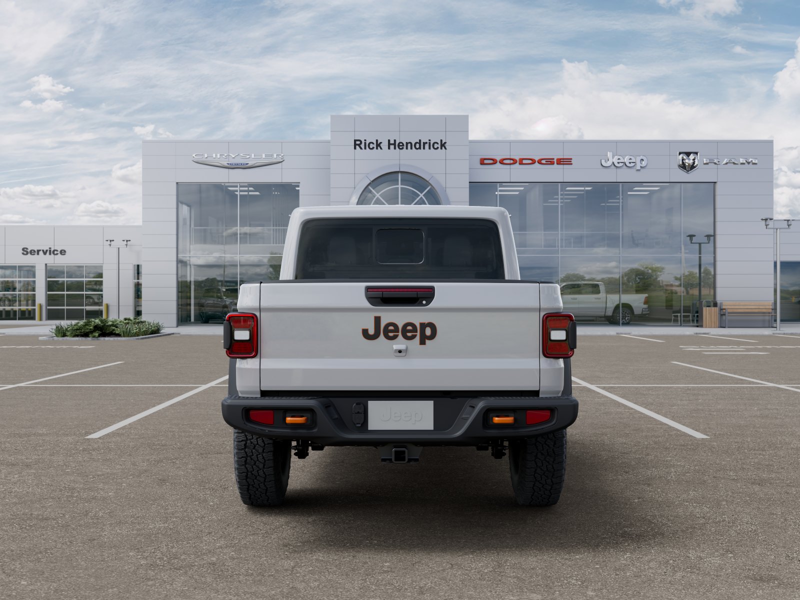 New 2026 Bright White Clear-Coat Exterior Paint Jeep Mojave image 34