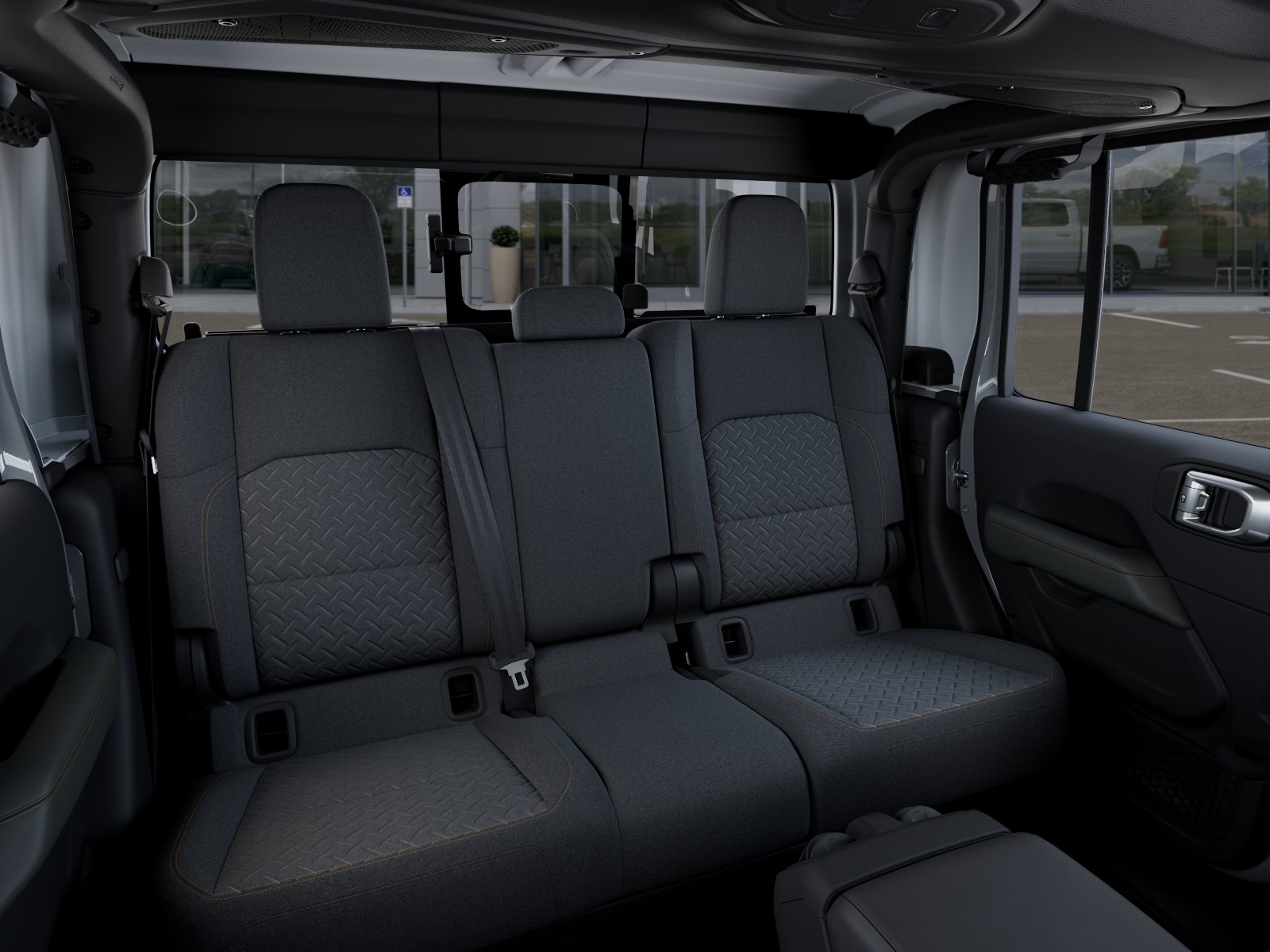 New 2026 Bright White Clear-Coat Exterior Paint Jeep Mojave image 42