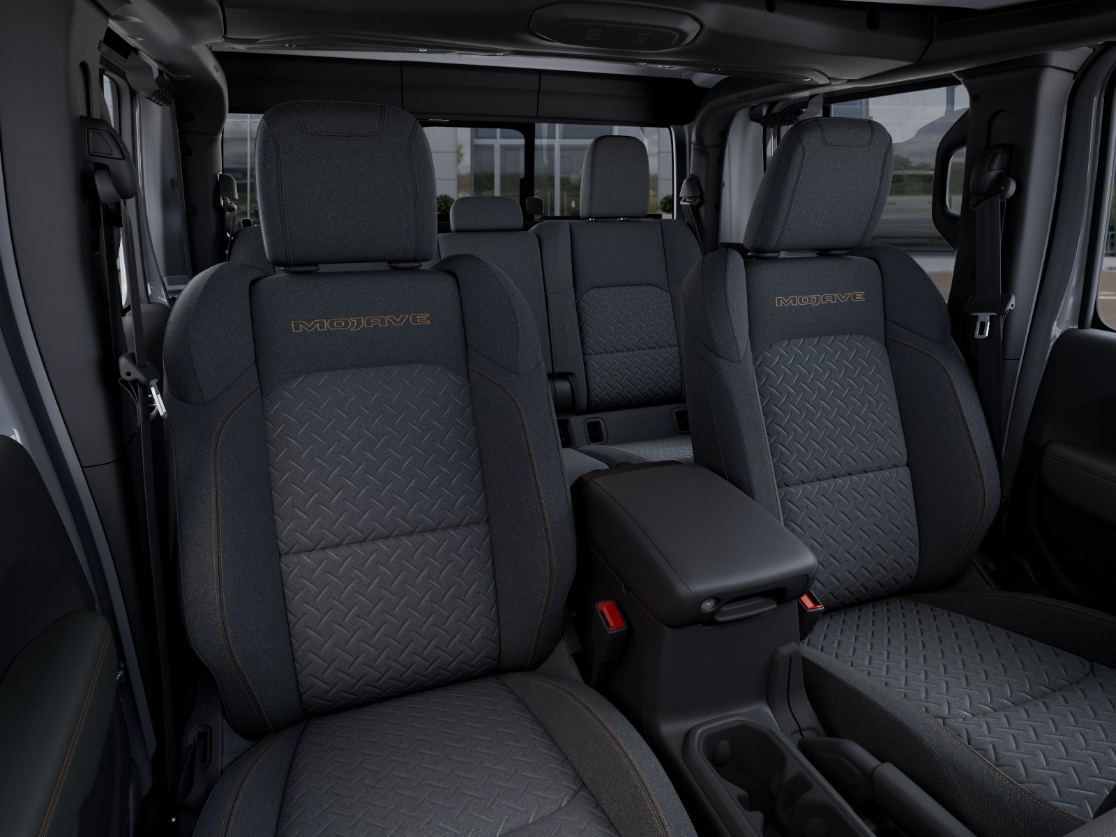New 2026 Bright White Clear-Coat Exterior Paint Jeep Mojave image 43