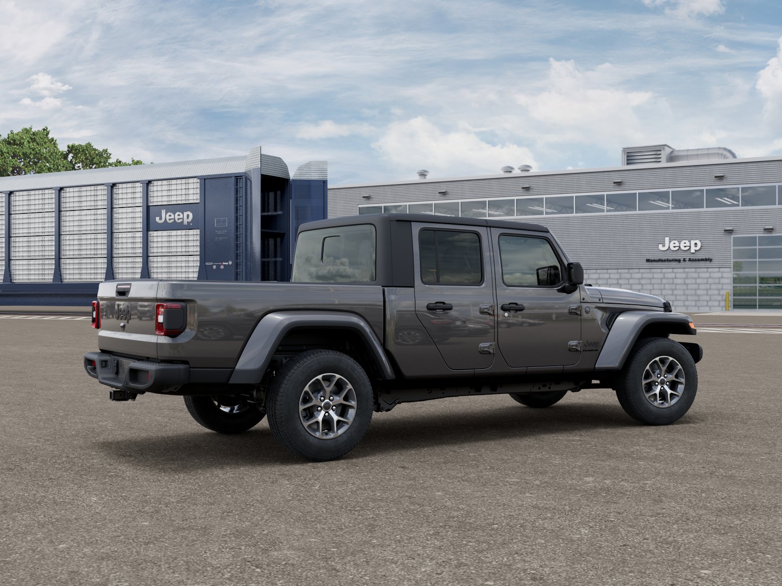 New 2026 Granite Crystal Metallic Clearcoat Jeep Sport S image 4