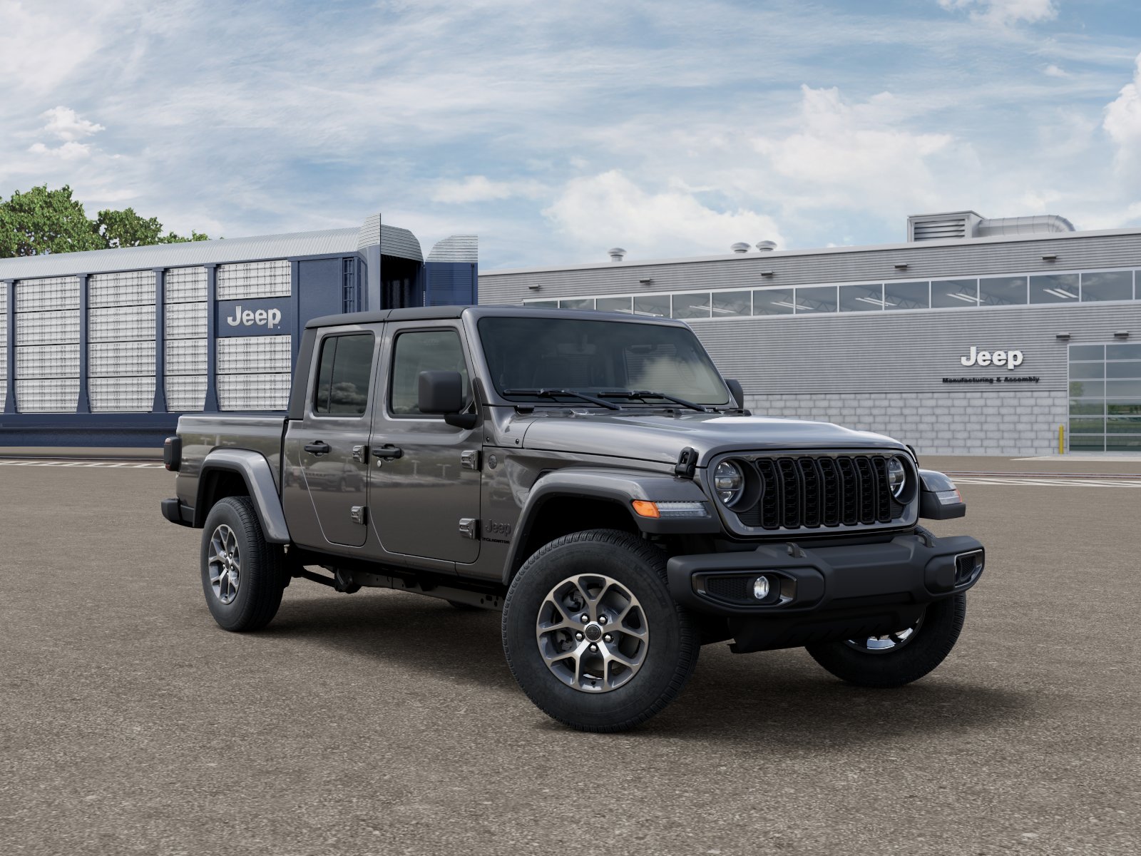 New 2026 Granite Crystal Metallic Clearcoat Jeep Sport S image 5